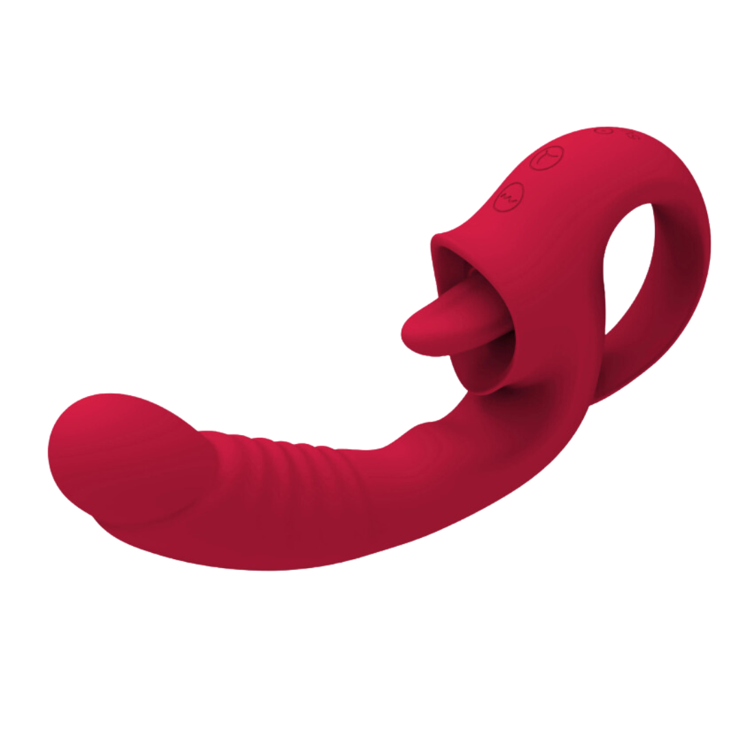 Vibromasseur + Langue vibrante