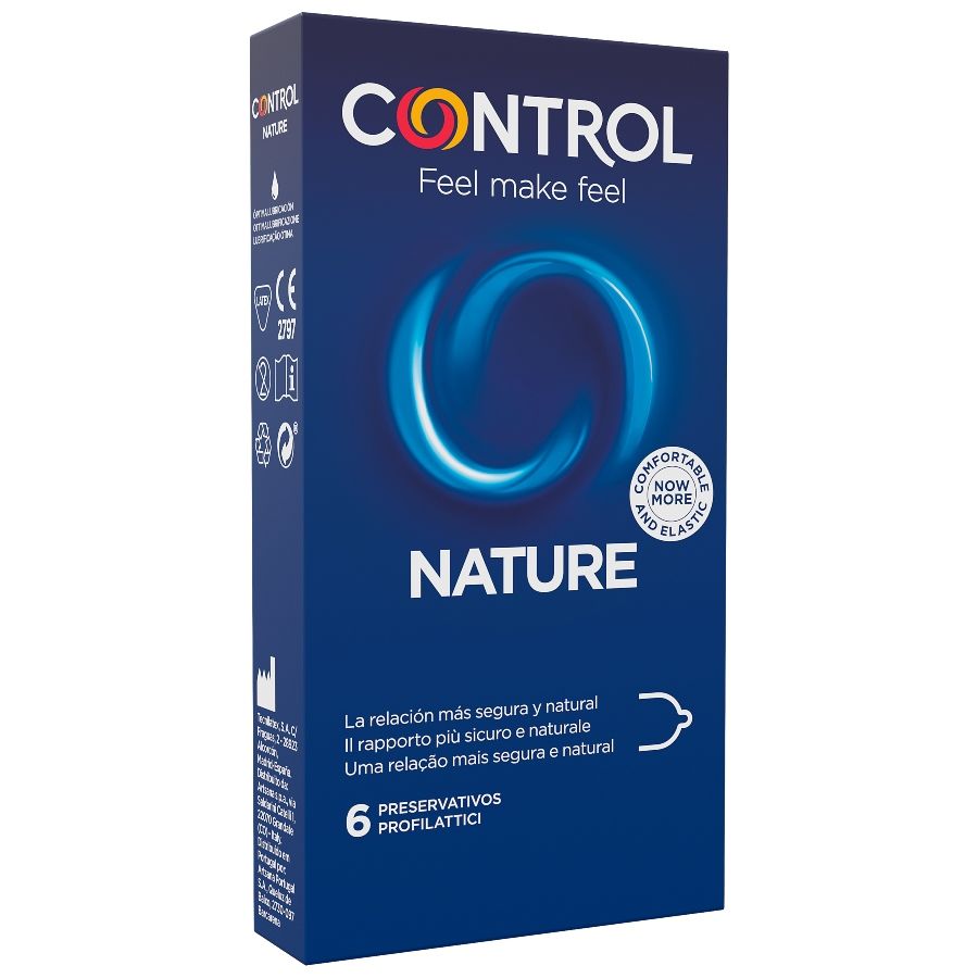 CONTROL - PRÉSERVATIFS NATURE 6 UNITÉS
