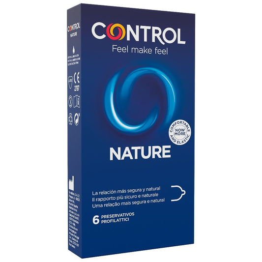 CONTROL - PRÉSERVATIFS NATURE 6 UNITÉS